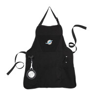 Evergreen Black Grilling Apron - Dolphins