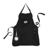 Evergreen Black Grilling Apron - Rams
