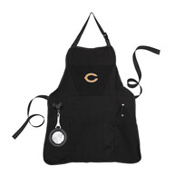 Evergreen Black Grilling Apron - Bears