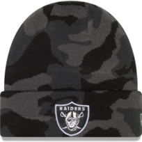 New Era Raiders Knit Camo