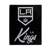 Northwest LA Kings Signature Plush Raschel Throw Blanket 50x60