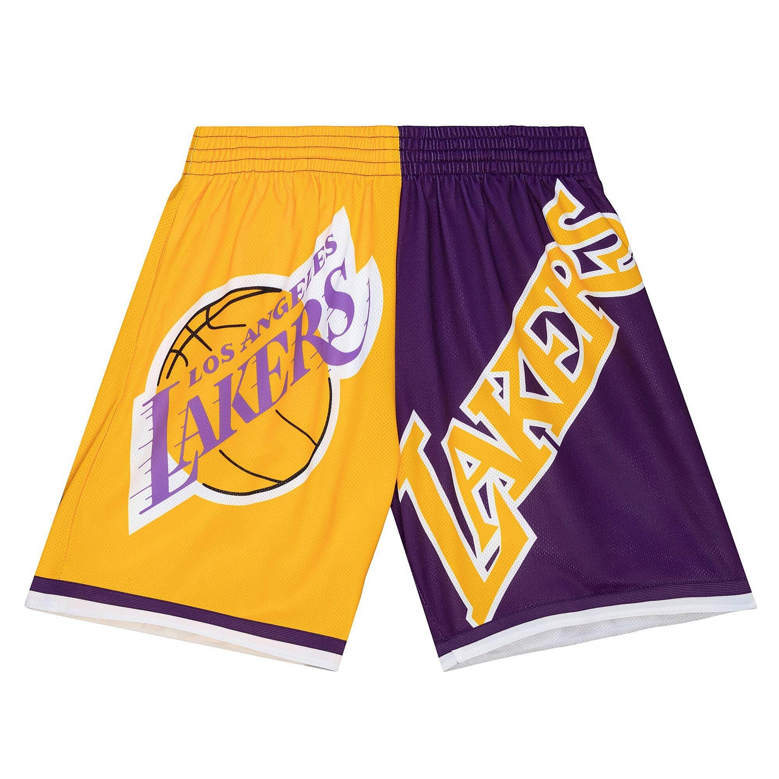 Official Los Angeles Lakers Ladies Shorts, Basketball Shorts, Gym