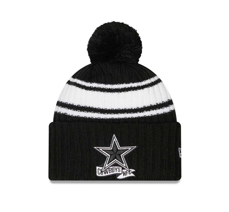New Era Cowboys NE 22 Sideline Sport Knit Black