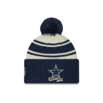 New Era Cowboys NE 22 Sideline Sport Knit Navy