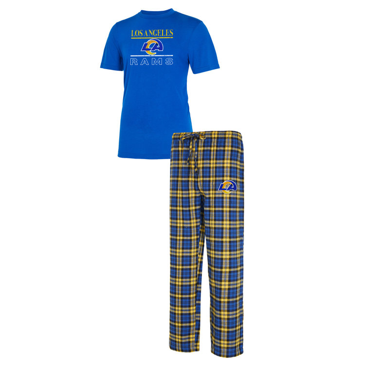 Concepts Sport Rams M Lodge Pajama Set