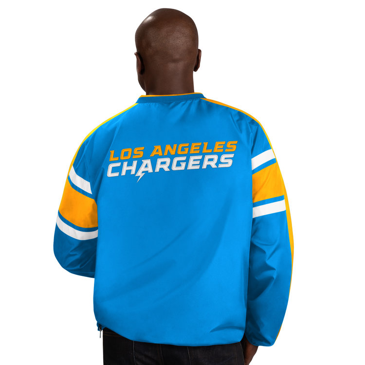 G-III Chargers M G-III Swing Route V-Neck Pullover