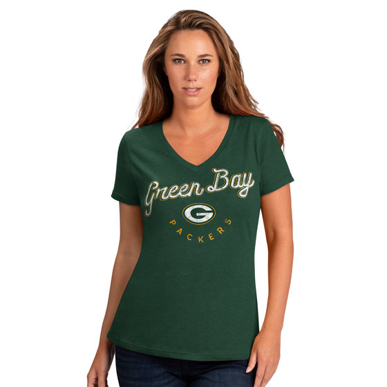 '47 Green Bay Packers Women's Bedazzle T-Shirt 22 / S