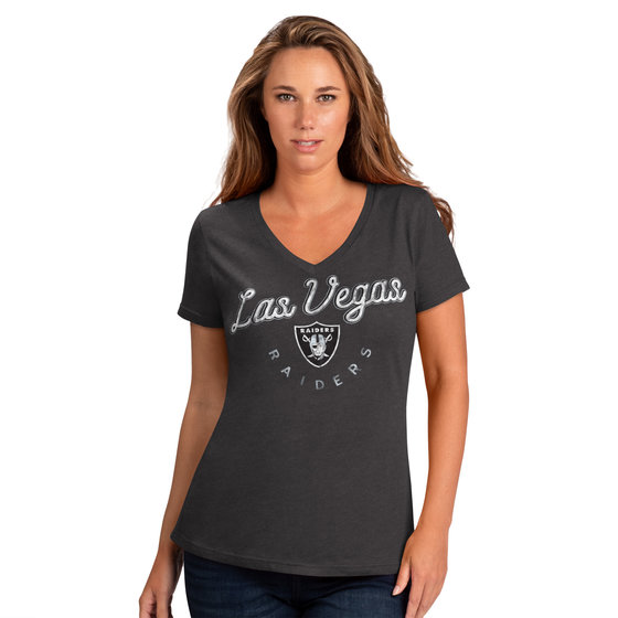 47 Las Vegas Raiders Women's Bedazzle T-Shirt 22 / XL