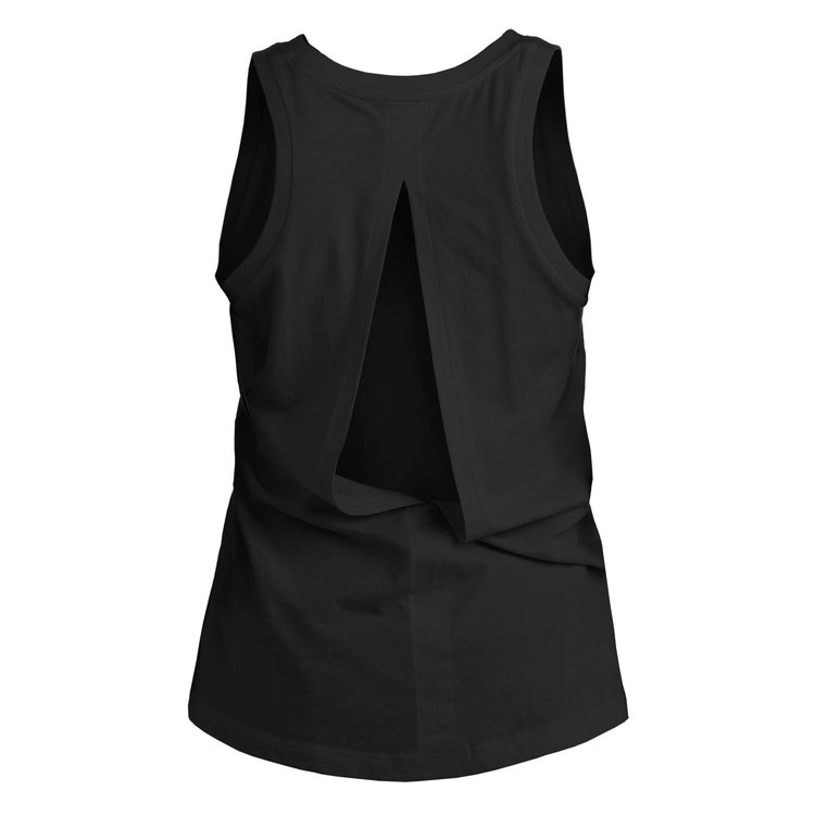 New Era Steelers W NE Black Scoop Tank