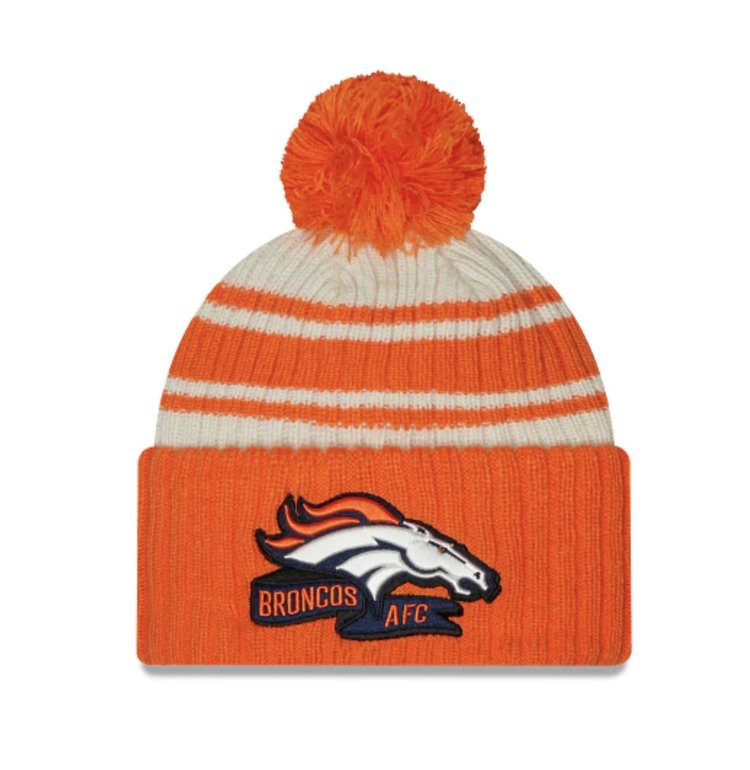 New Era 2022 On Field Sport Knit Team Yellow - Broncos