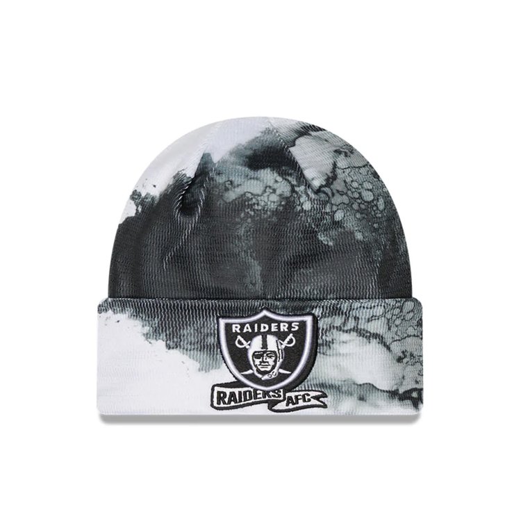New Era 2022 On Field Ink Knit Black/White - Raiders