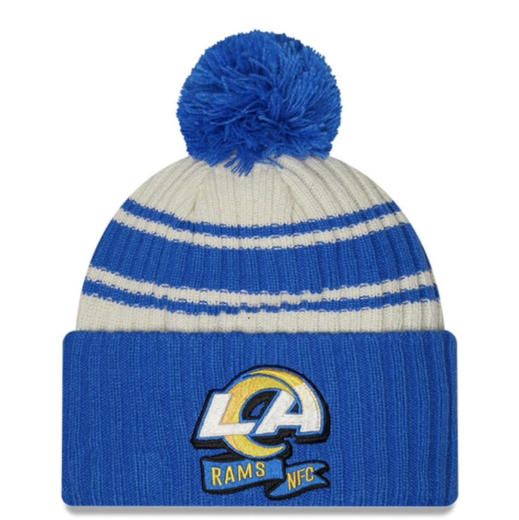 New Era Rams NFL 2022 Youth Sideline Sport Knit