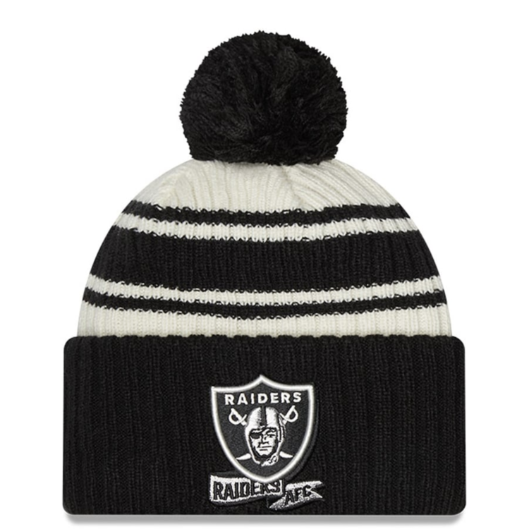 New Era Raiders NFL 2022 Youth Sideline Sport Knit
