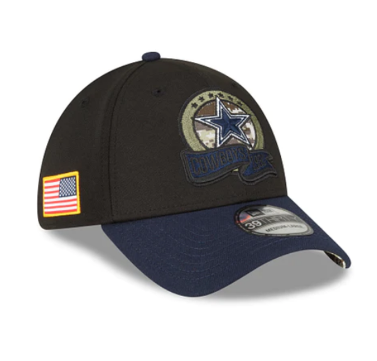 New Era Dallas Cowboys New Era 2022 Salute to Service Adjustable 920