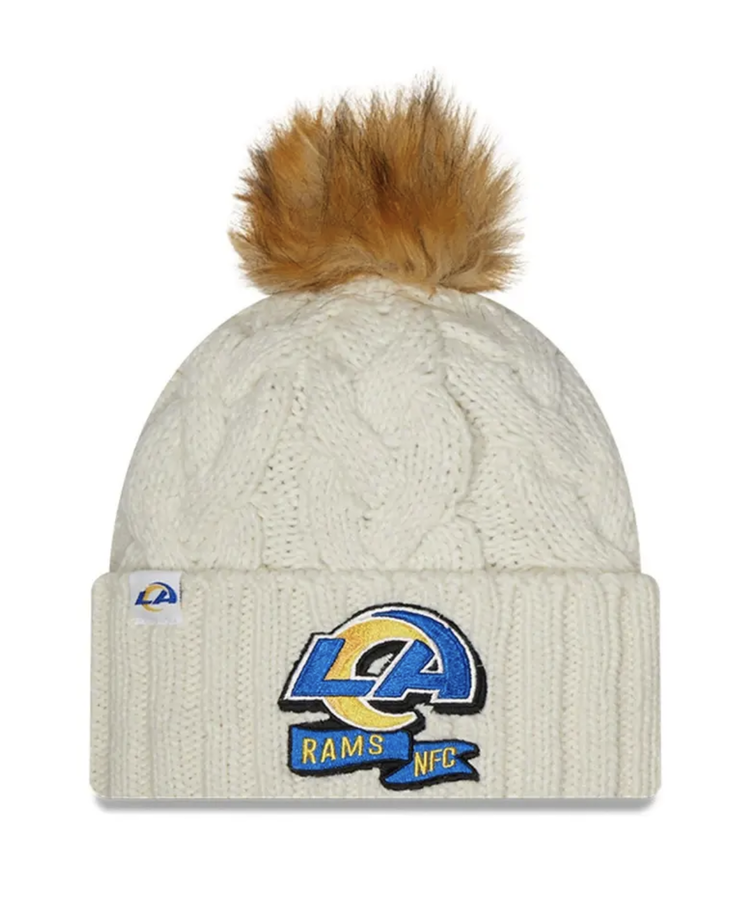 New Era 2022 W Sideline Knit White - Rams