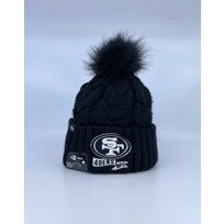New Era 2022 W Sideline Knit Black - 49ers