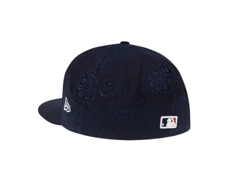 New Era Braves 5950 Swirl Navy