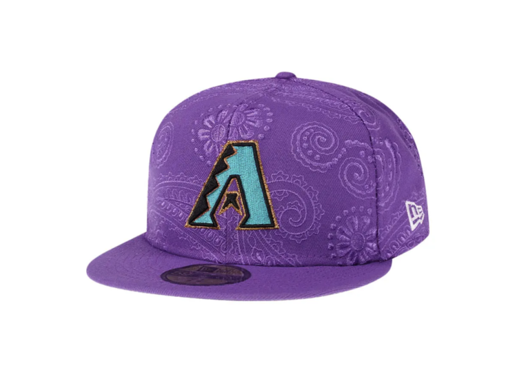 New Era Diamondbacks 5950 Swirl Purple