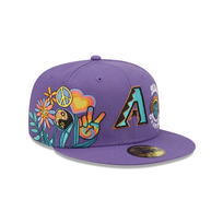 New Era Diamondbacks Groovy 5950 Purple