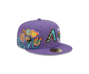 Diamondbacks Groovy 5950 Purple - The Locker Room of Downey