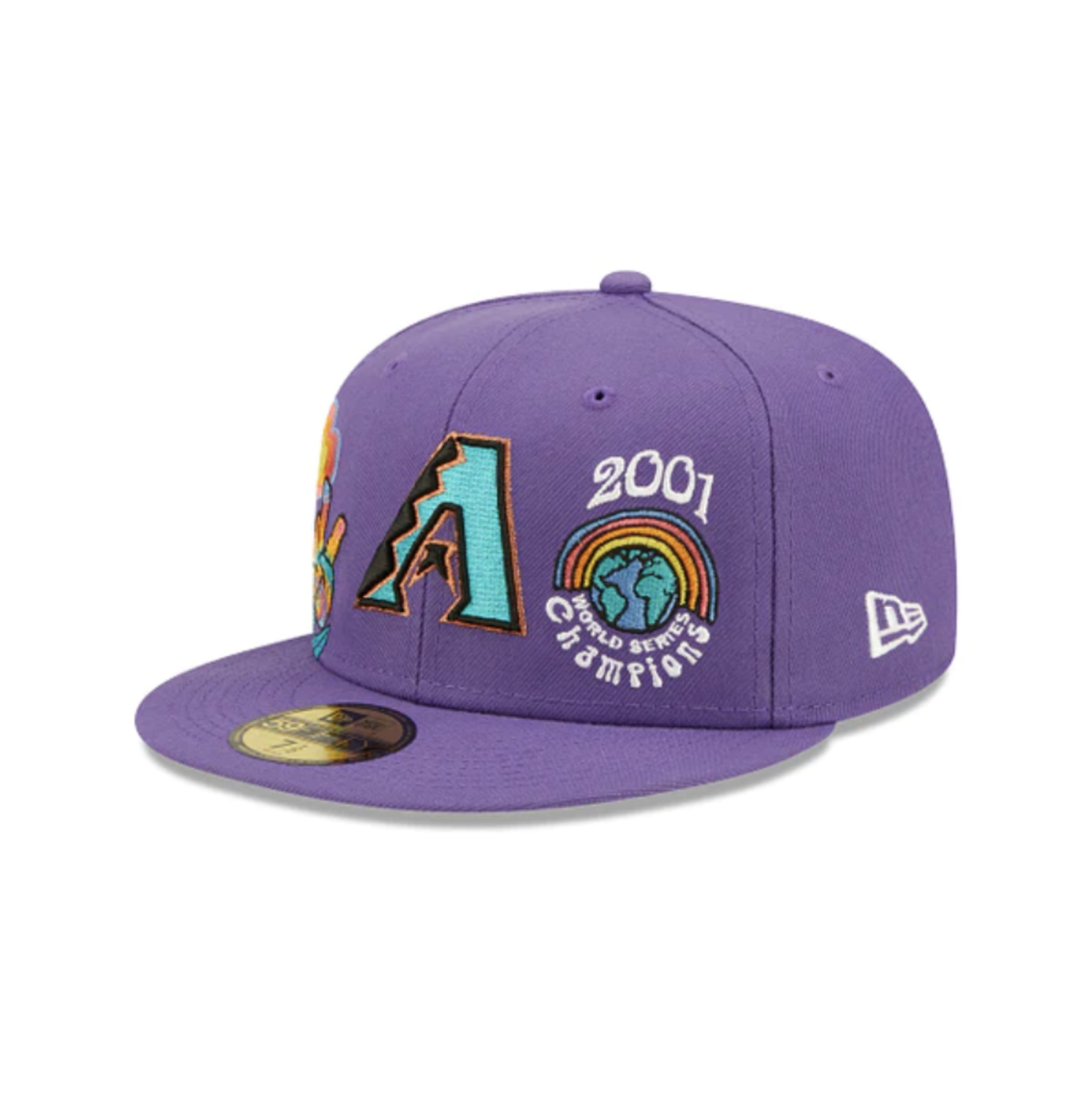 Men's New Era Purple Arizona Diamondbacks 2001 World Series