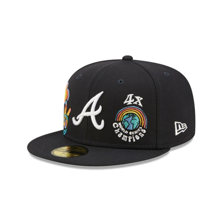 New Era Braves Groovy 5950 Navy