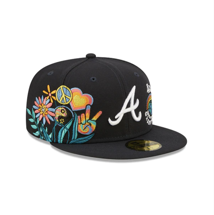 New Era Braves Groovy 5950 Navy