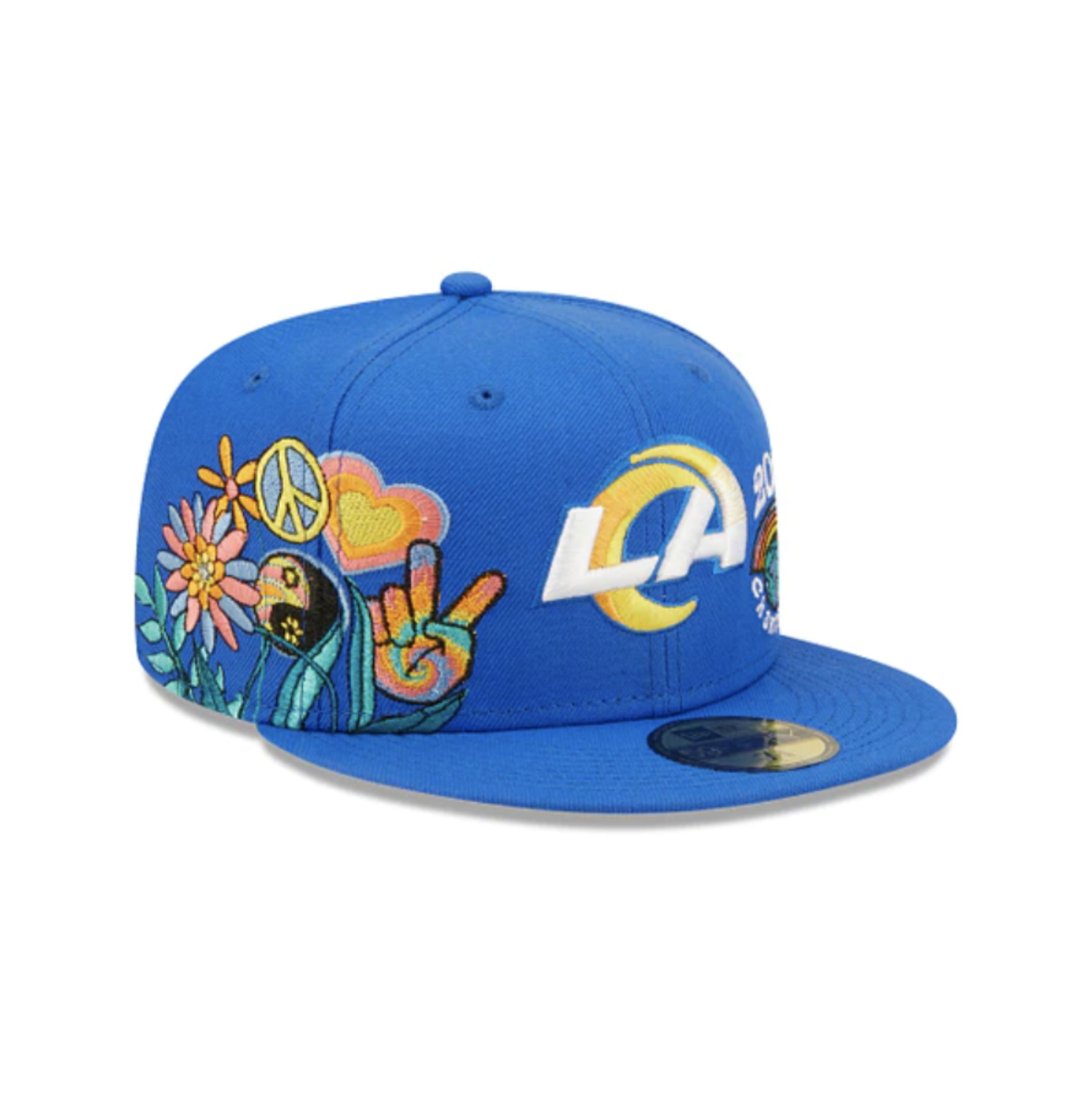 rams hat blue