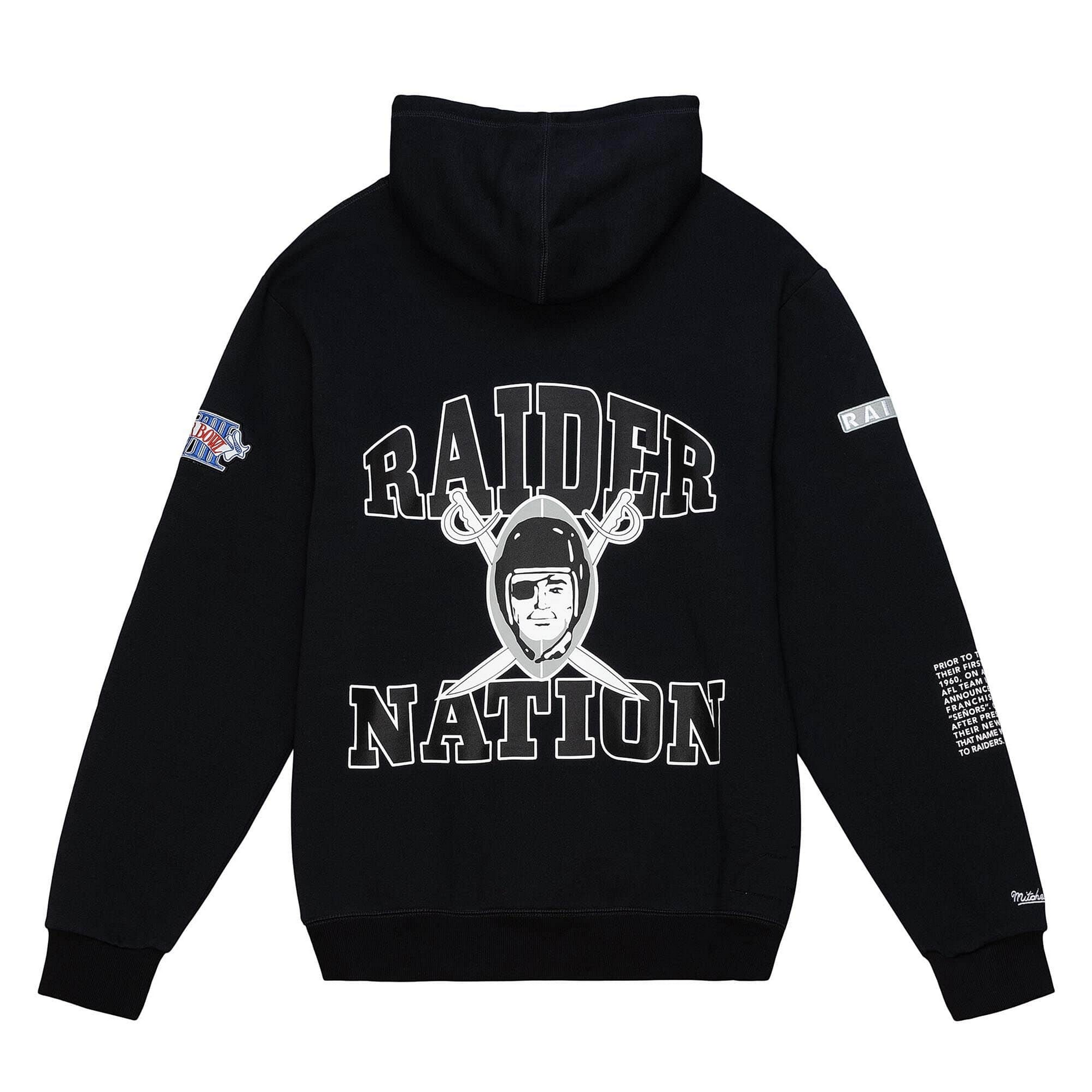 Raiders Mitchell & Ness Head Coach Hoodie - The Locker Room of Downey