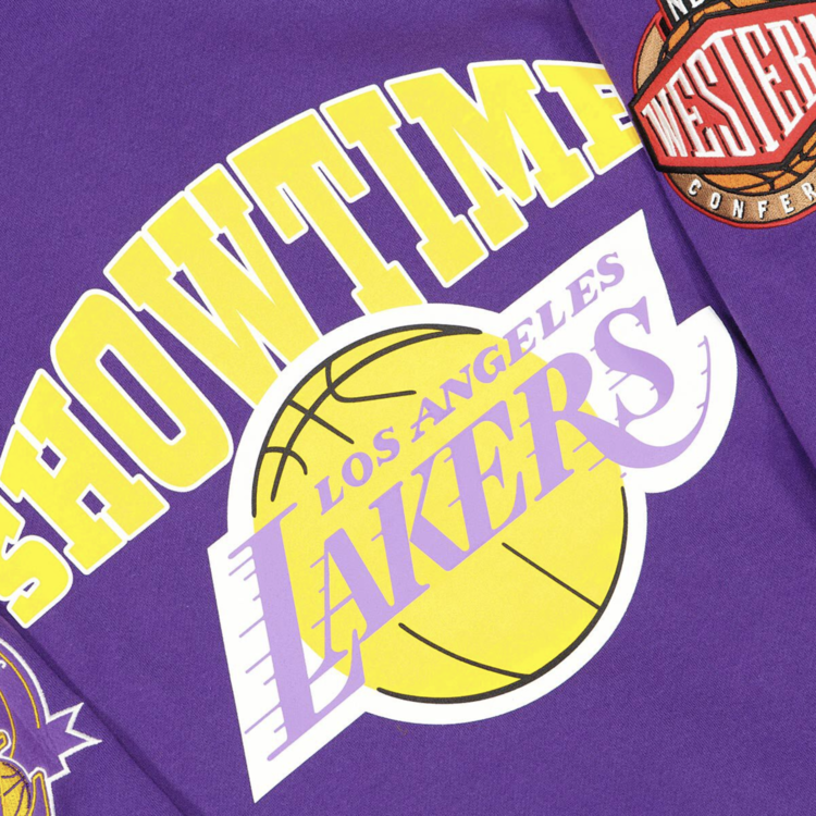 Mitchell and Ness Lakers M&N Origins Fleece Hoodie Purple