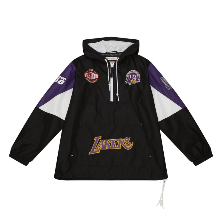 Mitchell and Ness Lakers M&N Origins Pullover Anorak