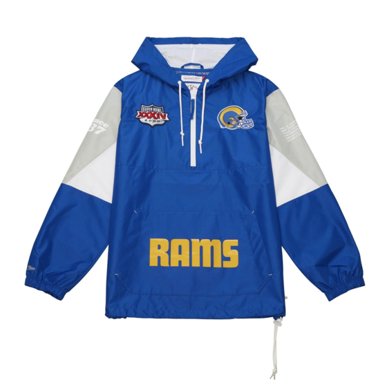 Mitchell & Ness NFL 1/2 Zip Windbreaker 2.0 49ers