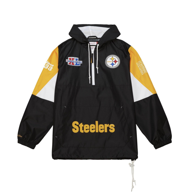 Mitchell and Ness Steelers M&N Origins Pullover Anorak