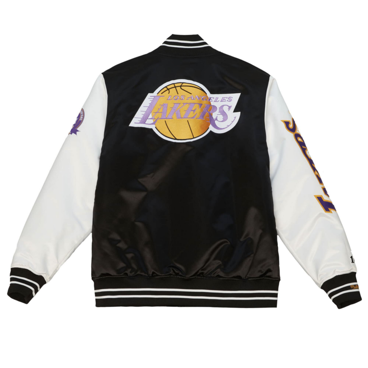 Mitchell and Ness Lakers M&N Origins Varsity Satin Jacket