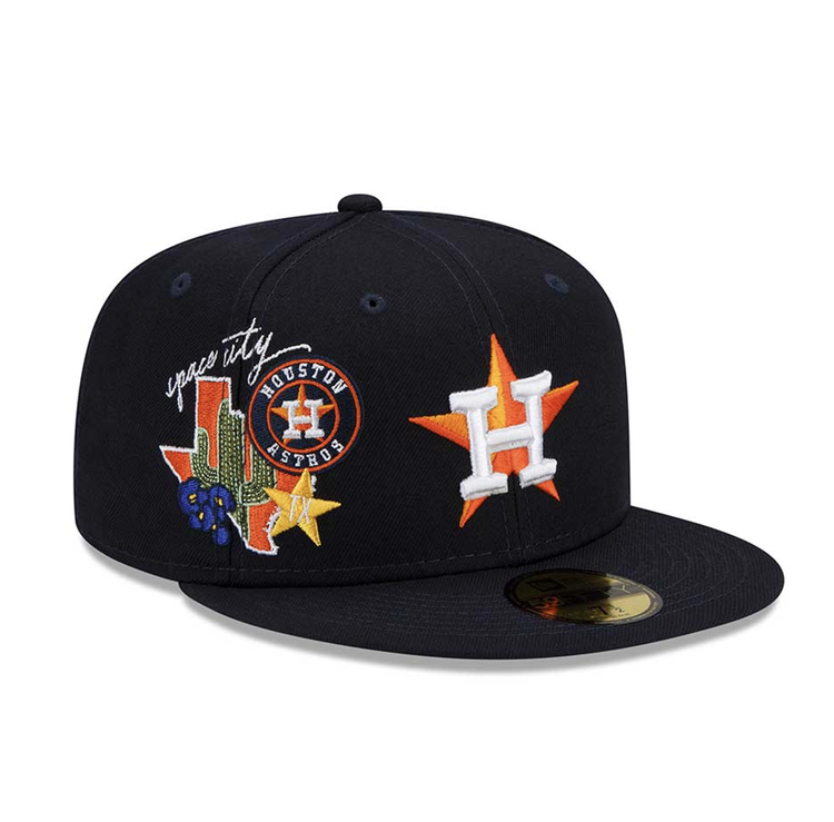New Era Astros City Cluster Gray UV