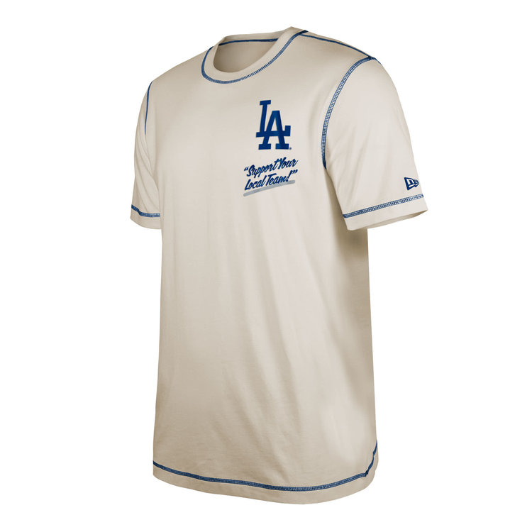 New Era Dodgers M NE Team Split S/S Tee