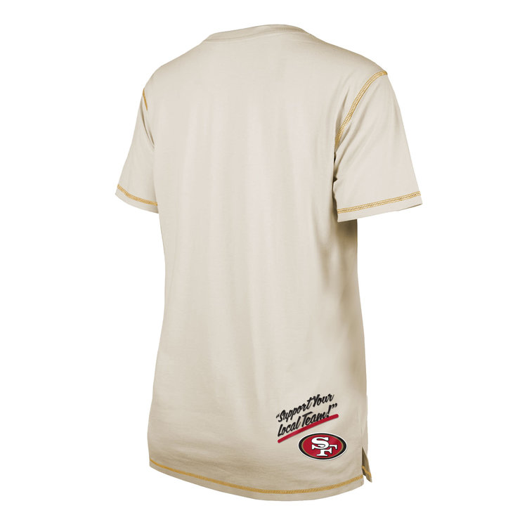 New Era 49ers W NE Team Split S/S Tee
