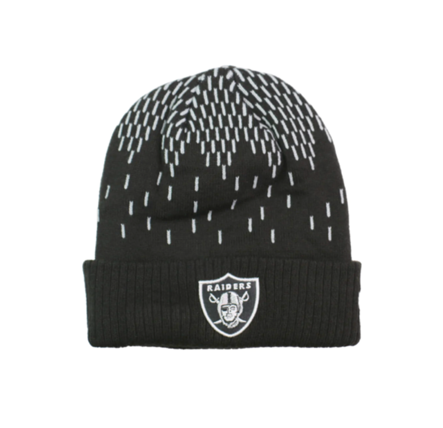 Raiders Mini Fan Knit Beanie Infant - The Locker Room of Downey