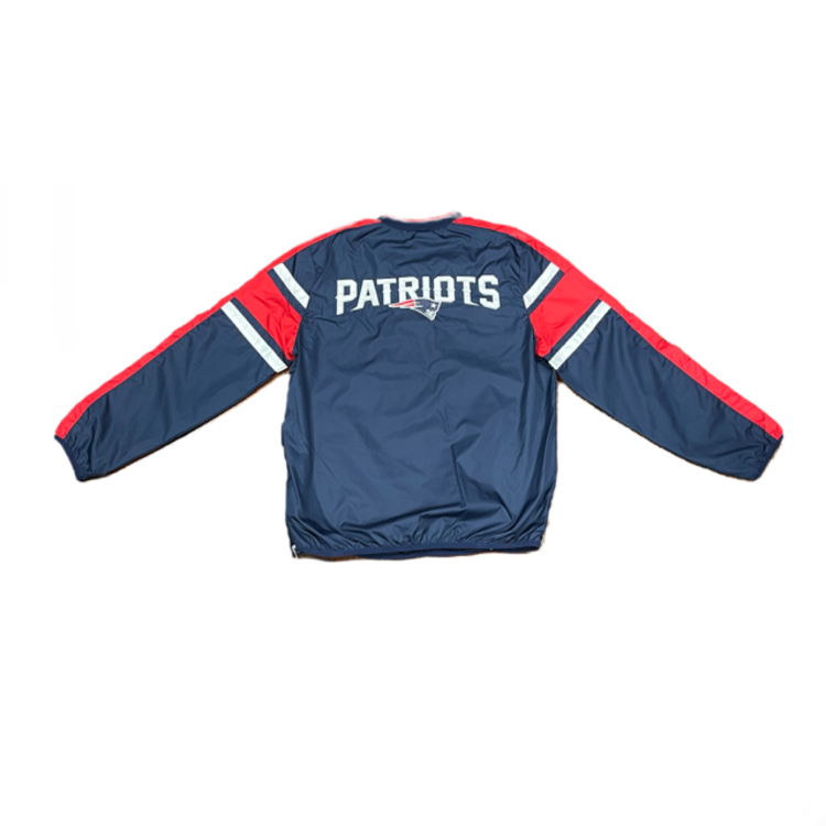 G-III Patriots M G-III Swing Route V-Neck Pullover