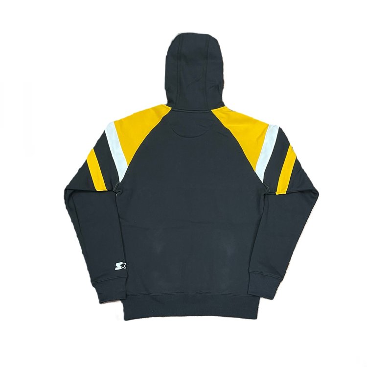 Starter Steelers M Starter Draft Fleece Pullover Hoodie