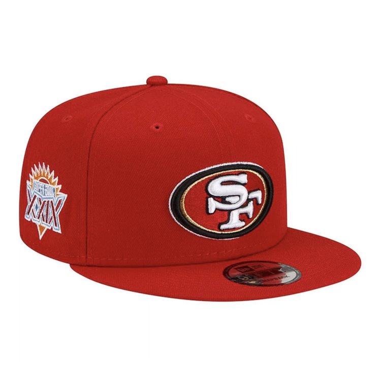 New Era 49ers SB 29 Sidepatch 950 Red