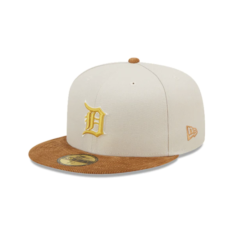 New Era Tigers 5950 Cord Visor Stone