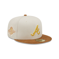 New Era Braves 5950 Cord Visor Stone