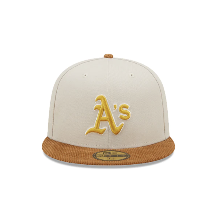New Era Athletics 5950 Cord Visor Stone
