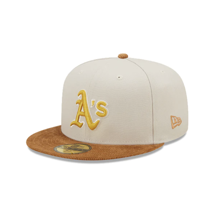 New Era Athletics 5950 Cord Visor Stone
