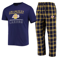 Concepts Sport Lakers M Lodge Pajama Set
