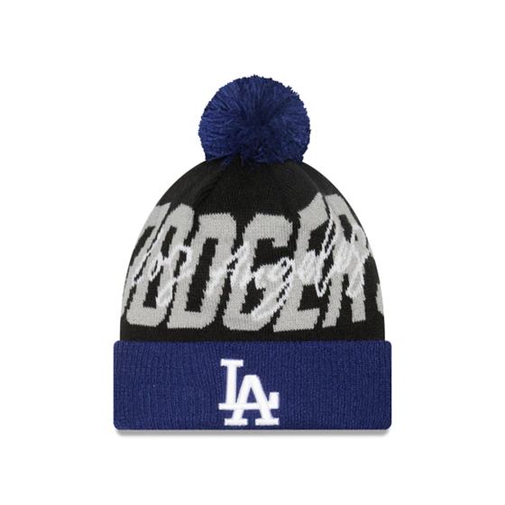 New Era Youth Dallas Cowboys Confident Navy Knit Beanie