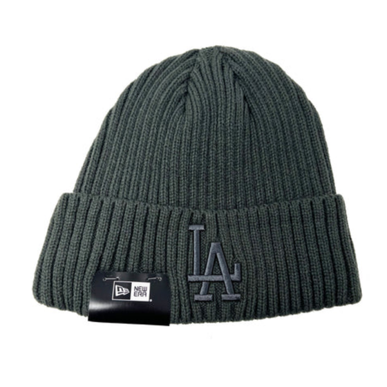 New Era Black Los Angeles Dodgers Polar Lights Sports Knit Beanie