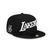 New Era Lakers City Off 5950 Black White Grey UV