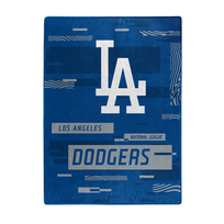 Northwest Dodgers Digitize Plush Raschel Blanket 60x80